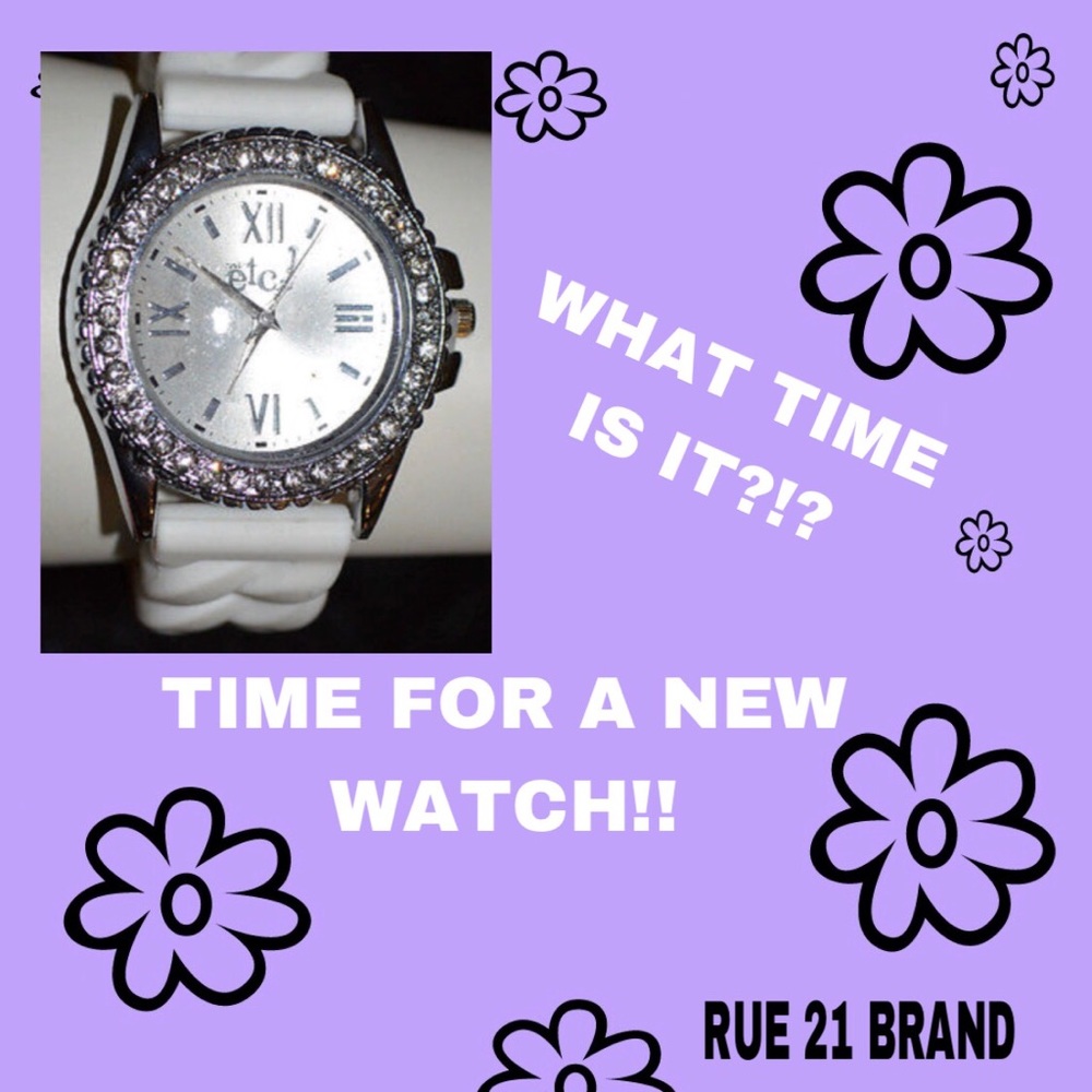 BEDAZZLED WATCH - Picture 1 of 3